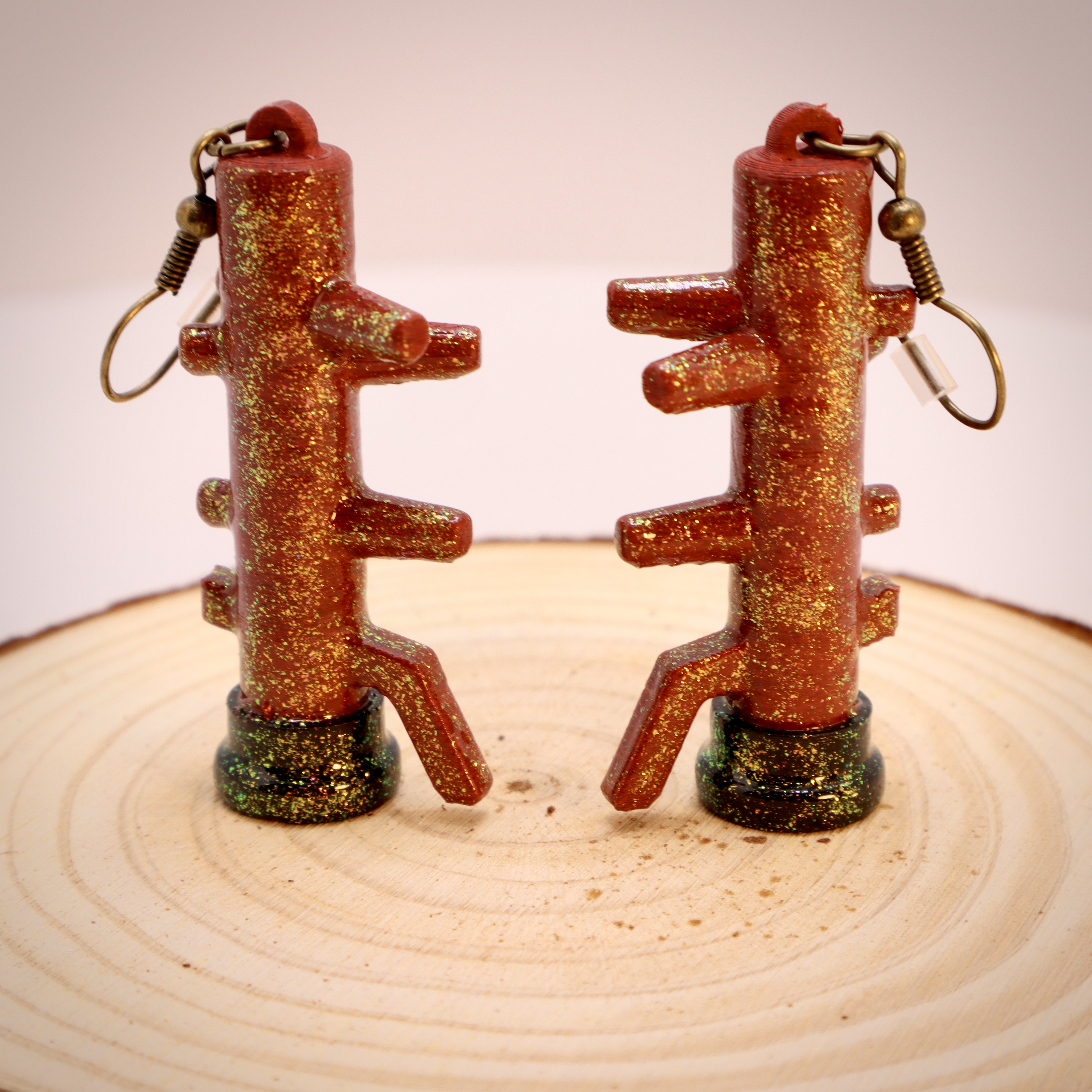 Karate Belt Earrings